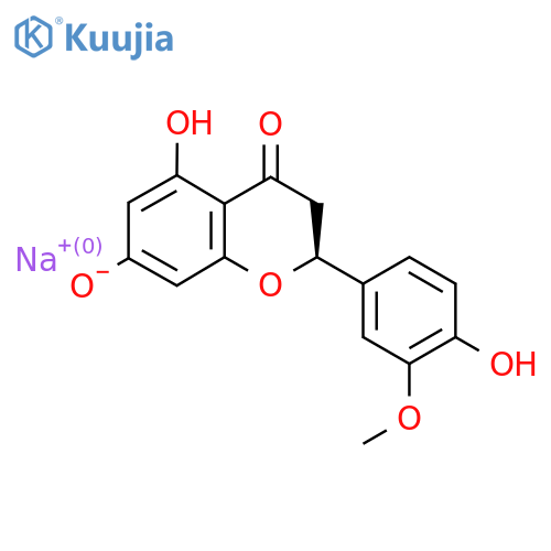 Homoeriodictyol sodium structure