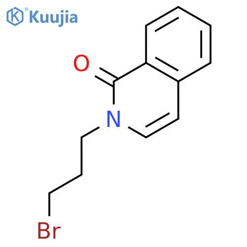 1(2H)-ISOQUINOLINONE, 2-(3-BROMOPROPYL)- structure