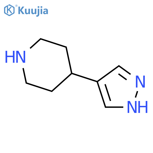 4-(1H-pyrazol-4-yl)Piperidine structure