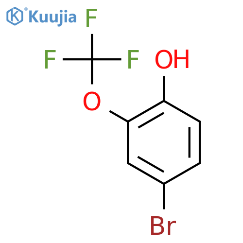 4-Bromo-2-(trifluoromethoxy)phenol structure
