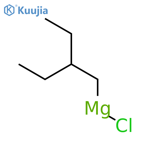 MAGNESIUM, CHLORO(2-ETHYLBUTYL)- structure