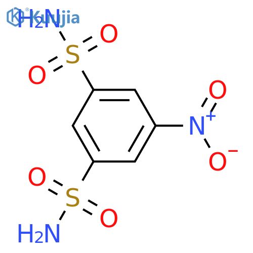 5-Nitro-1,3-benzenedisulfonamide structure