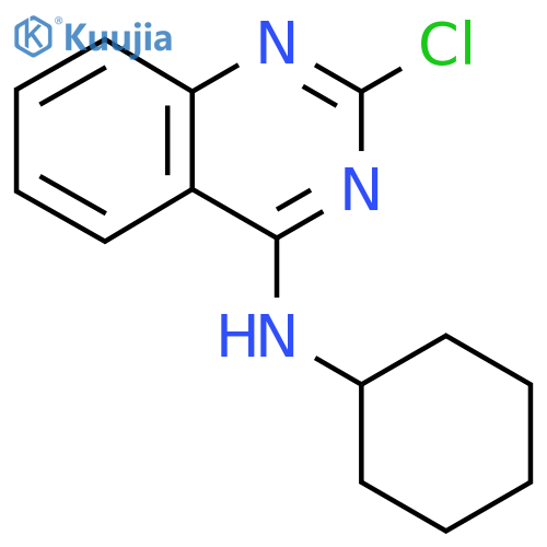 2-Chloro-N-cyclohexylquinazolin-4-amine structure