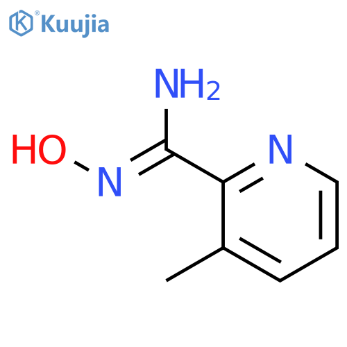 3-METHYLPYRIDINE-2-AMIDOXIME structure