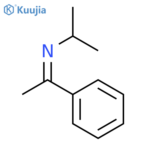 n-(a-methylbenzylidene)isopropylamine structure