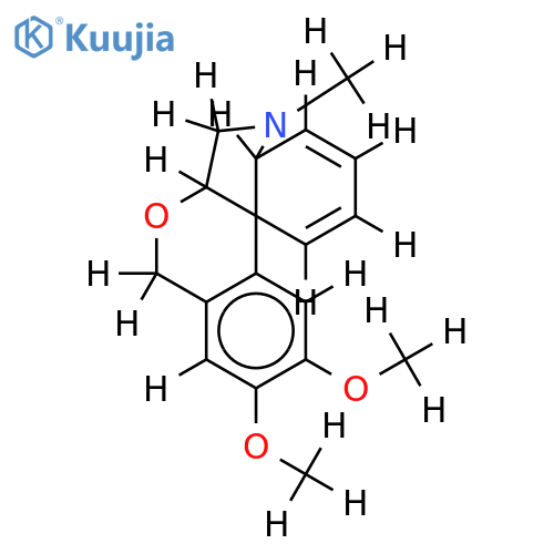 10,11-dimethoxy-5-methyl-4a,5,6,6a-tetrahydro-8H-isochromeno[3,4-c]indole structure