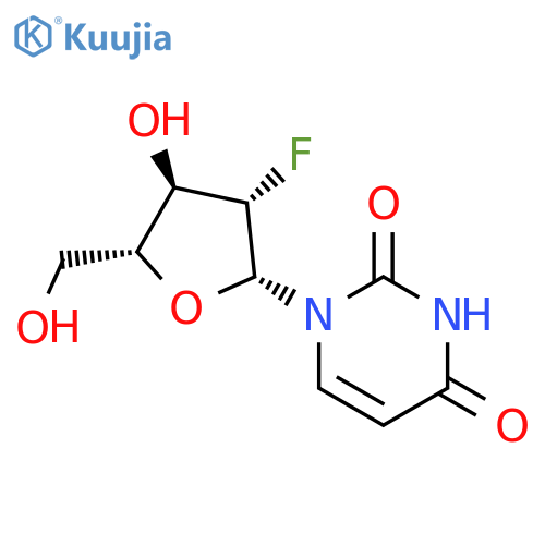 1-[(2R,3S,4R,5R)-3-fluoro-4-hydroxy-5-(hydroxymethyl)oxolan-2-yl]-1,2,3,4-tetrahydropyrimidine-2,4-dione structure