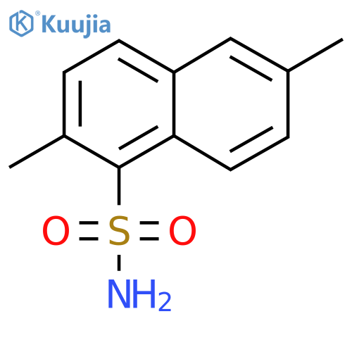 2,6-Dimethylnaphthalene-1-sulfonamide structure