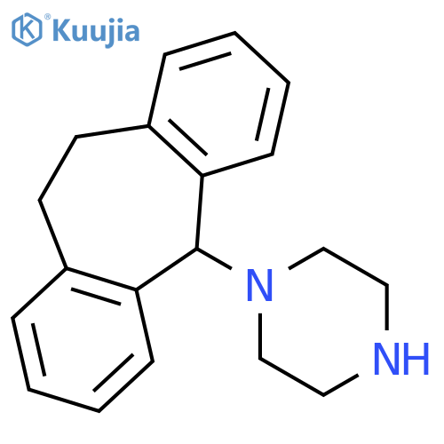 1-(Dibenzosuberyl)Piperazine structure