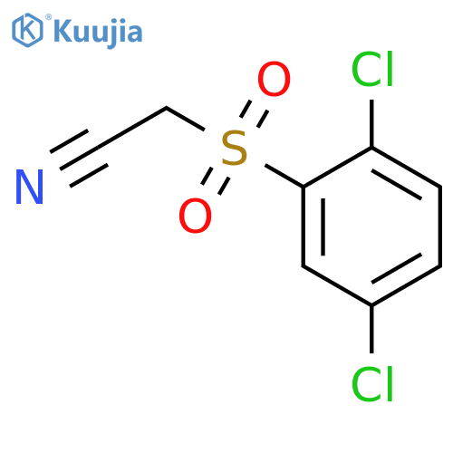 2-(2,5-Dichlorophenyl)sulfonylacetonitrile structure