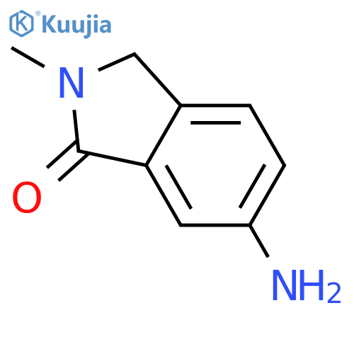 6-amino-2-methyl-2,3-dihydro-1H-isoindol-1-one structure