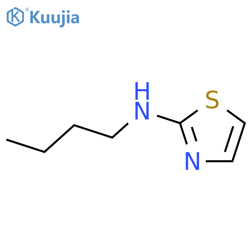 N-Butyl-2-thiazolamine structure