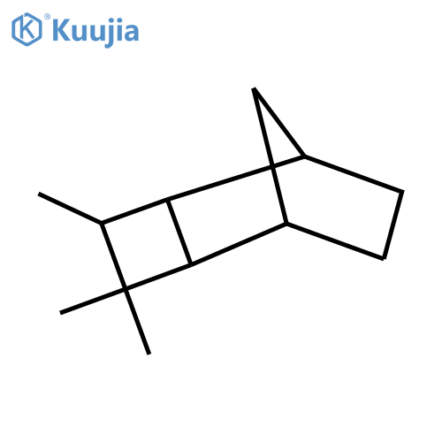 Tricyclo[4.2.1.0(2,5)]nonane, 3,3,4-trimethyl- structure