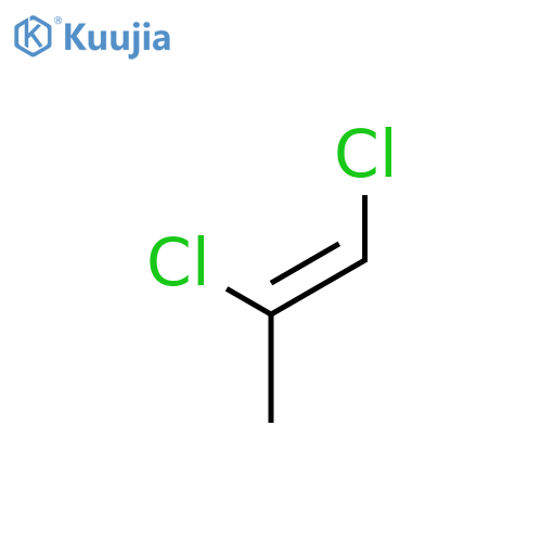 1-Propene,1,2-dichloro-, (1Z)- (9CI) structure
