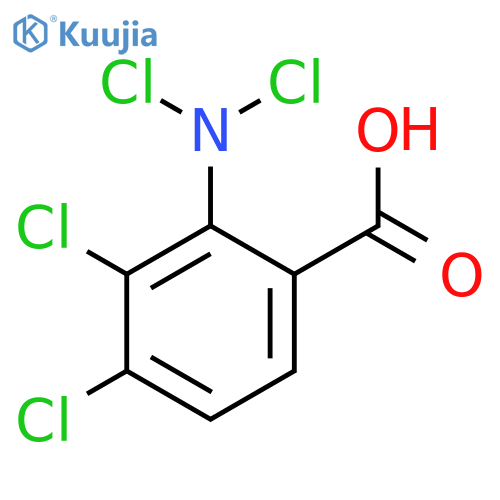 Tetrachloroanthranilic acid structure