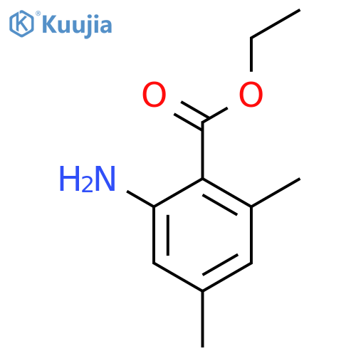 Ethyl 2-amino-4,6-dimethylbenzoate structure