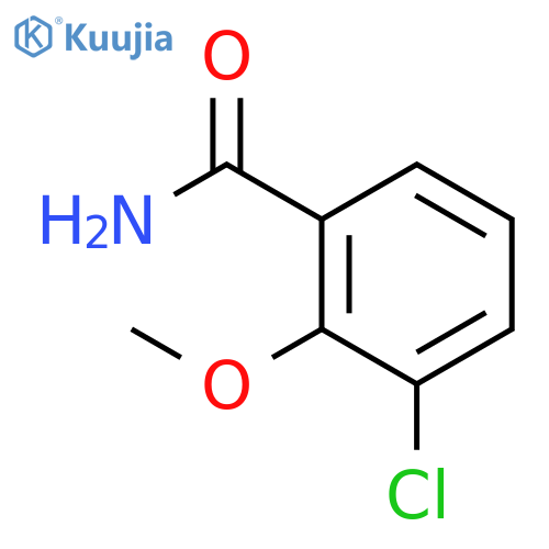 3-Chloro-2-methoxybenzamide structure