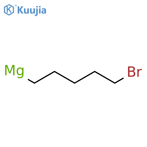 bromopentylmagnesium structure