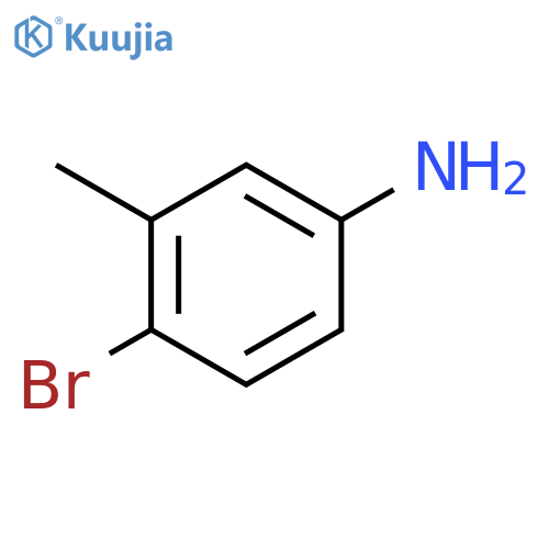 4-Bromo-3-methylaniline structure