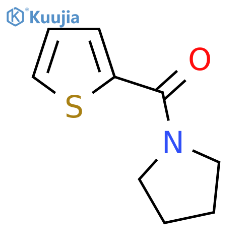 1-(Thiophene-2-carbonyl)pyrrolidine structure