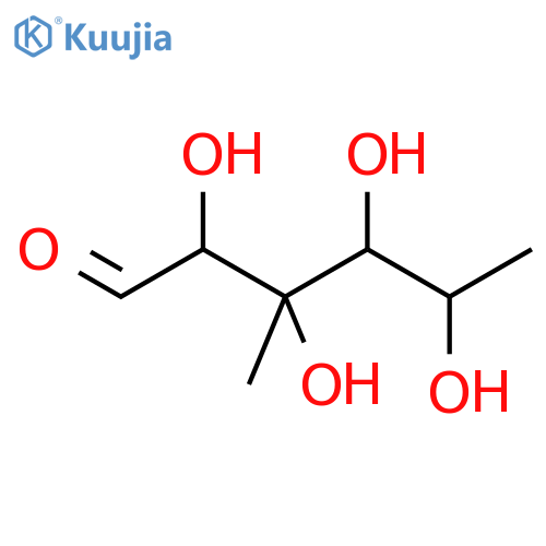 D-Gulose,6-deoxy-3-C-methyl- structure