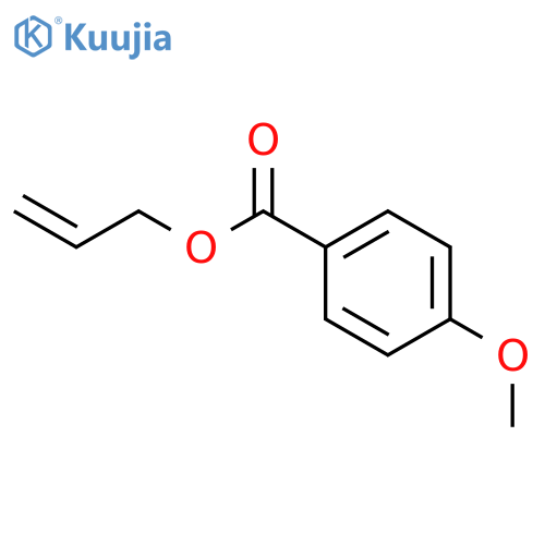 Benzoic acid,4-methoxy-, 2-propen-1-yl ester structure