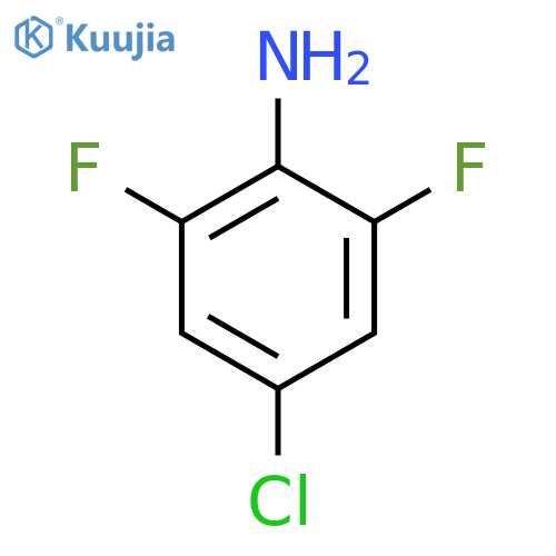 4-Chloro-2,6-difluoroaniline structure