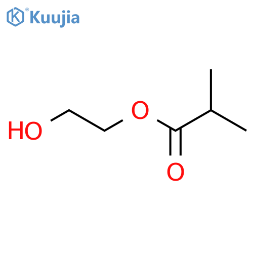 2-Hydroxyethyl 2-Methylpropanoate structure