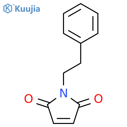 1-(2-phenylethyl)-2,5-dihydro-1H-pyrrole-2,5-dione structure