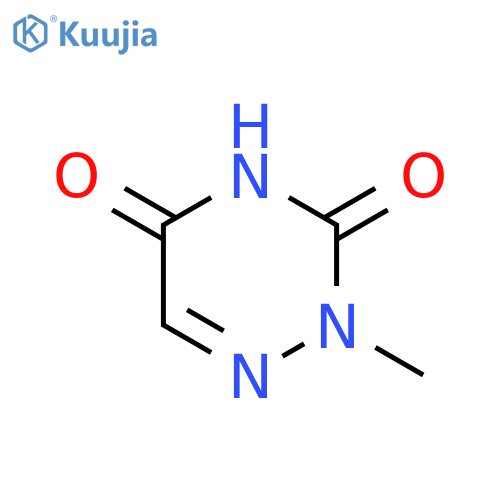 1,2,4-Triazine-3,5(2H,4H)-dione,2-methyl- structure
