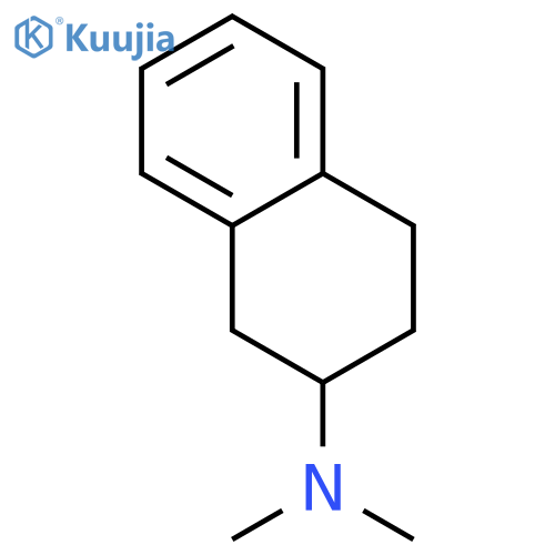 N,n-dimethyl-1,2,3,4-tetrahydronaphthalen-2-amine structure