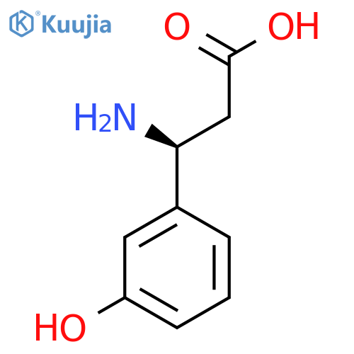 (S)-3-Amino-3-93-hydroxy-phneyl)-propionic acid structure