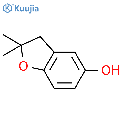 5-Benzofuranol,2,3-dihydro-2,2-dimethyl- structure