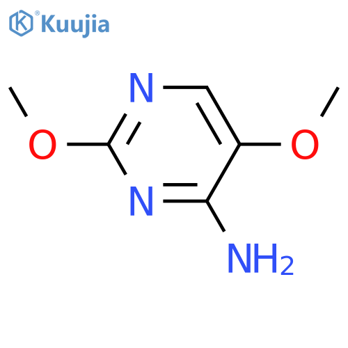 2,5-Dimethoxypyrimidin-4-amine structure