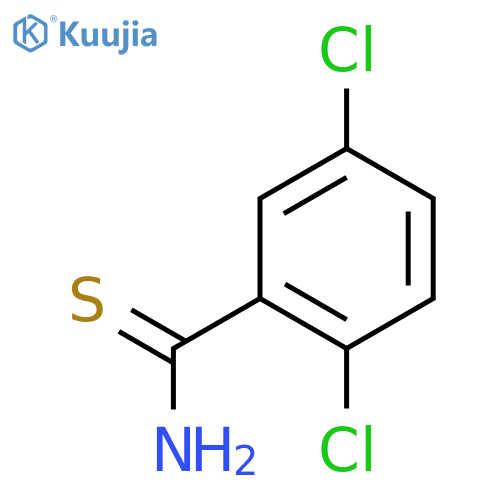 Benzenecarbothioamide,2,5-dichloro- structure