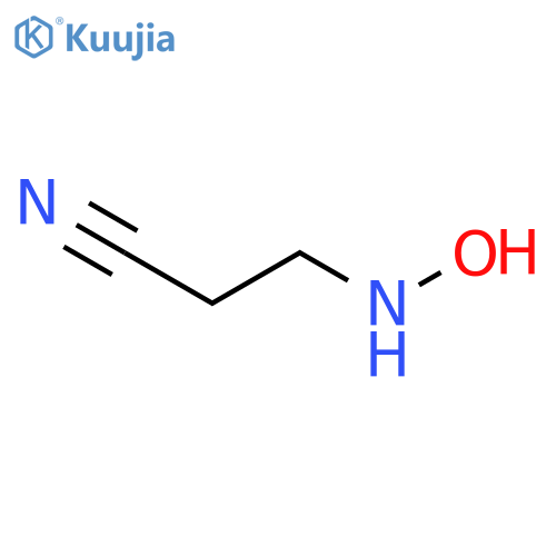 3-(Hydroxyamino)propanenitrile structure