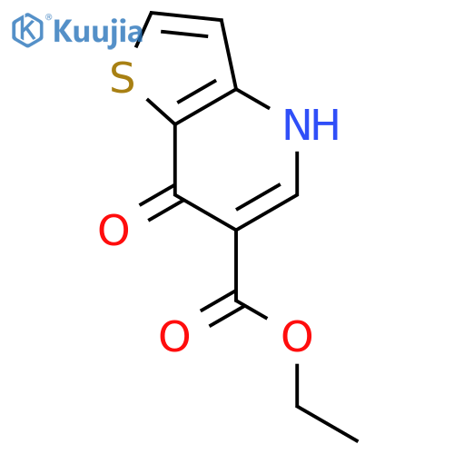 Ethyl 7-Oxo-4,7-dihydrothieno3,2-Bpyridine-6-carboxylate structure