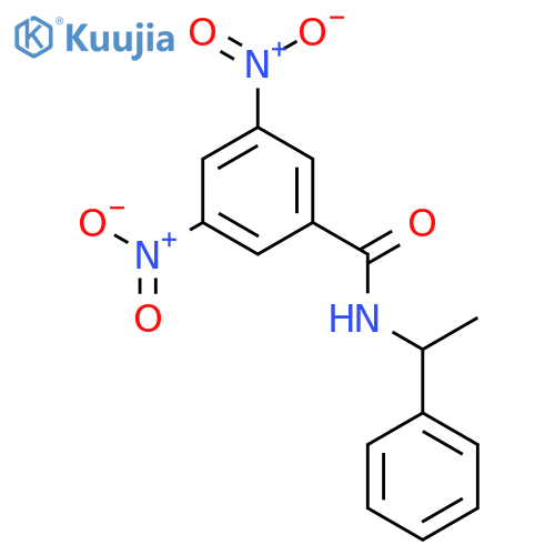 (S)-(+)-N-(3,5-dinitrobenzoyl) 1-phenylethylamine structure