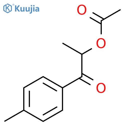 1-PROPANONE, 2-(ACETYLOXY)-1-(4-METHYLPHENYL)- structure