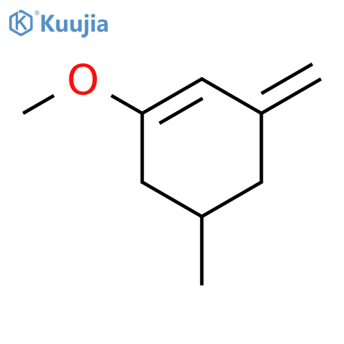 1-methoxy-5-methyl-3-methylenecyclohexene structure