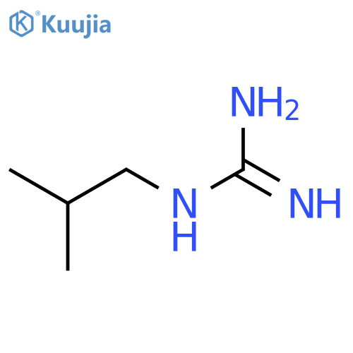 GUANIDINE, (2-METHYLPROPYL)- structure
