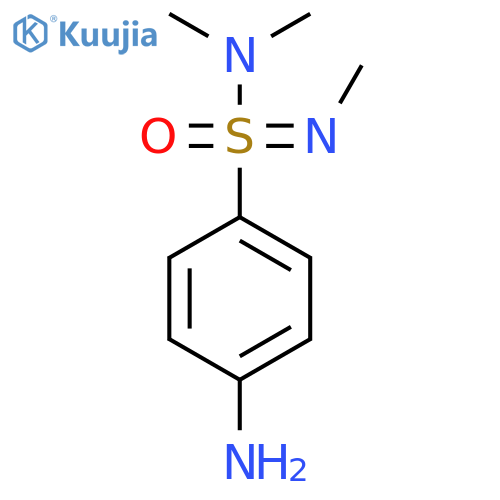4-Amino-N,N,N-trimethylbenzene-1-sulfonoimidamide structure