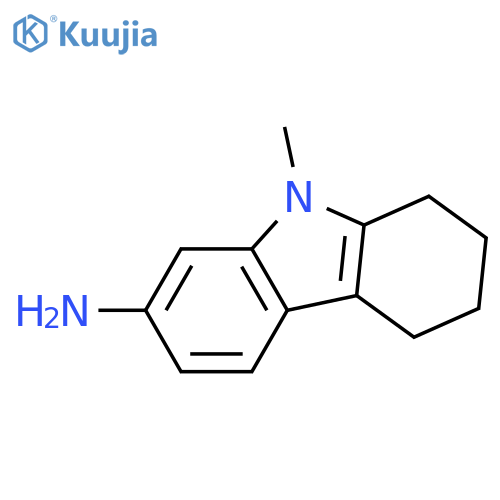 Carbazole, 7-amino-1,2,3,4-tetrahydro-9-methyl- (5CI) structure