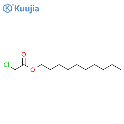 Decyl 2-chloroacetate structure