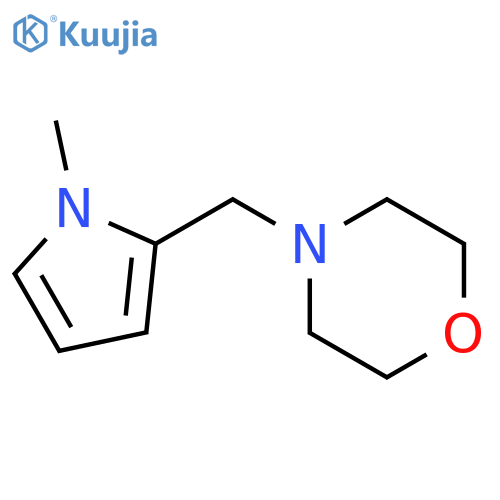 4-[(1-methylpyrrol-2-yl)methyl]morpholine structure
