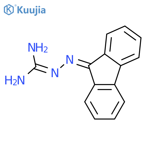 Hydrazinecarboximidamide, 2-(9H-fluoren-9-ylidene)- structure