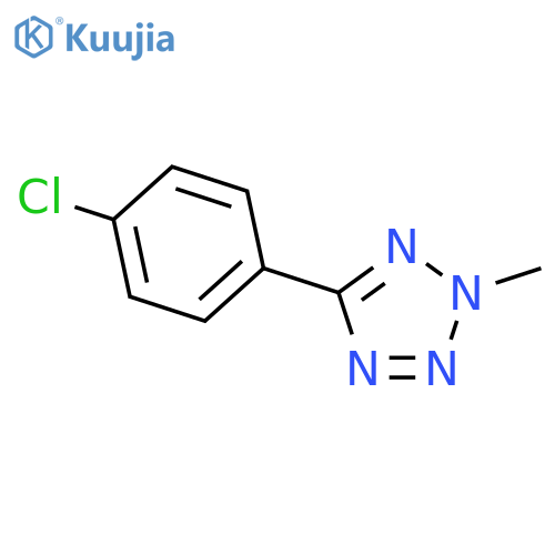2H-Tetrazole,5-(4-chlorophenyl)-2-methyl- structure