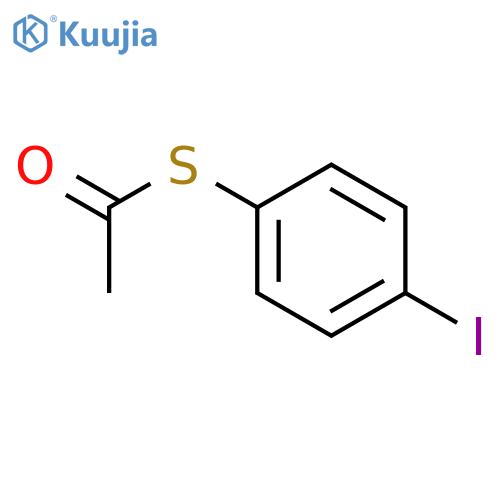 ETHANETHIOIC ACID, S-(4-IODOPHENYL) ESTER structure