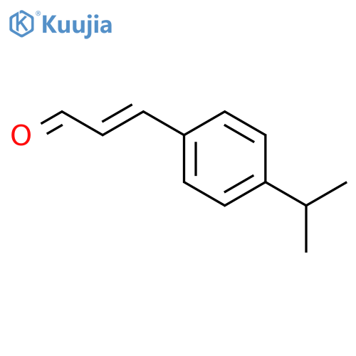 2-Propenal,3-[4-(1-methylethyl)phenyl]- structure