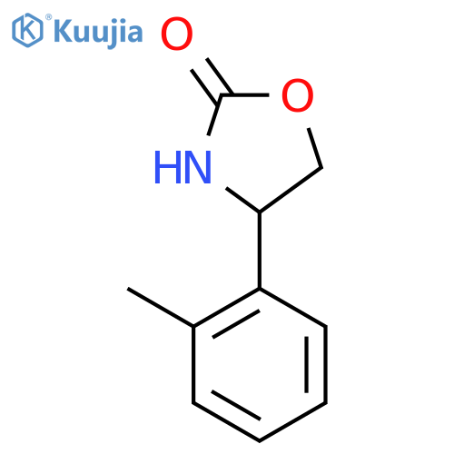 4-(2-methylphenyl)-1,3-oxazolidin-2-one structure